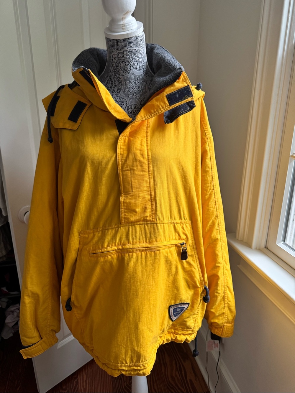 Abercrombie & Fitch Extreme Condition Windproof Water Repel Anorak Jacket Sz. M